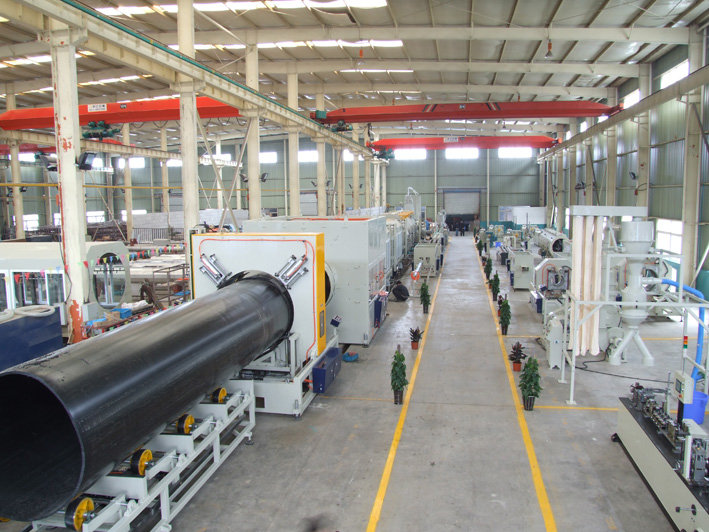 Ang proseso ng plastic pipe extrusion
