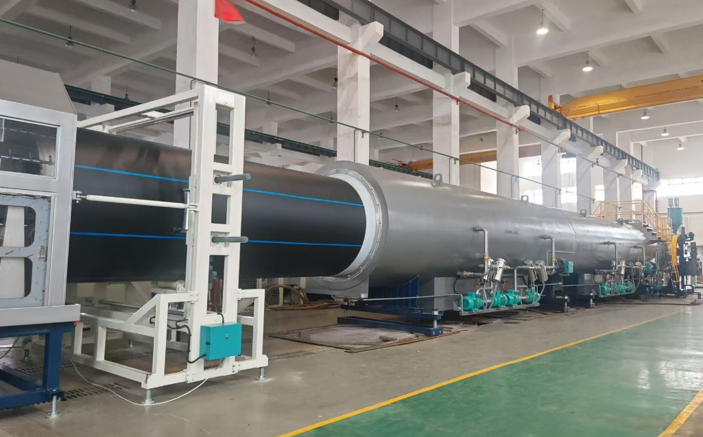 Mataas na kapal at malalaking diameter na mga tubo: kung paano maiwasan ang sag sa pipe extrusion