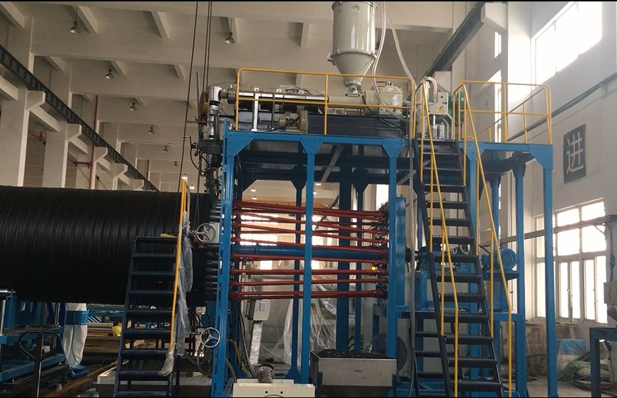Produksyon ng Malaking Diameter HDPE Winding Pipe