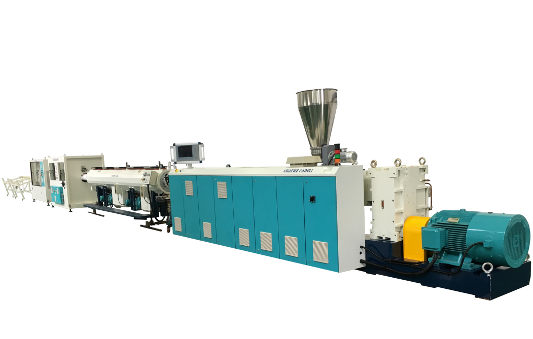 Tinitiyak ng Fangli PVC (PVC-C, PVC-U) Pipe Production Line ang precision extrusion, pagbuo ng matibay na cornerstones para sa pipeline engineering